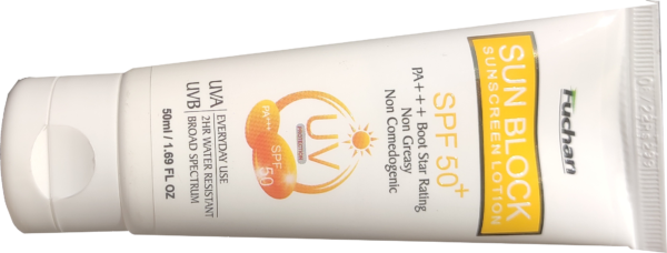 Sunblock sunscreen lotion