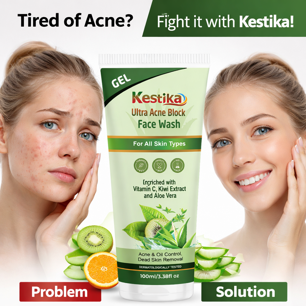 Kestika Ultra Acne Block Facewash | Kestika anti acne Facewash | Kestika Face wash Kestika Ultra Acne Block Facewash | Kestika anti acne Facewash | Kestika Face wash