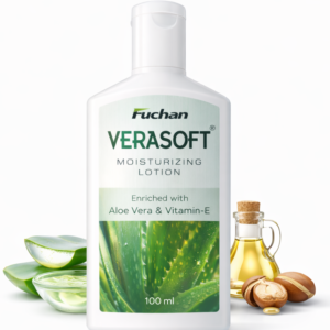 Verasoft Moisturizing Lotion with Aloe Vera & Vitamin-E | Deep Hydration for Soft & Healthy Skin | 100 ml