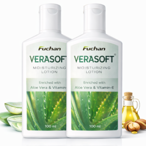 Verasoft Moisturizing Lotion with Aloe Vera & Vitamin-E | Deep Hydration for Soft & Healthy Skin | 100 ml