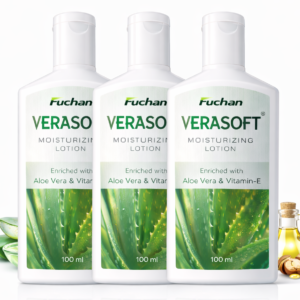 Verasoft Moisturizing Lotion with Aloe Vera & Vitamin-E | Deep Hydration for Soft & Healthy Skin | 100 ml