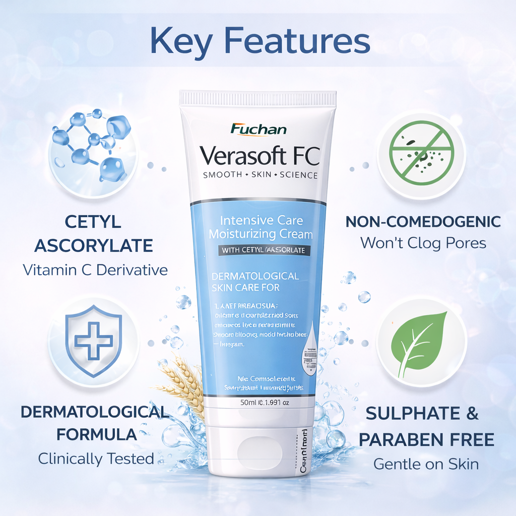 Verasoft FC Intensive Care Moisturizing Cream | Verasoft FC Moisturizing Cream