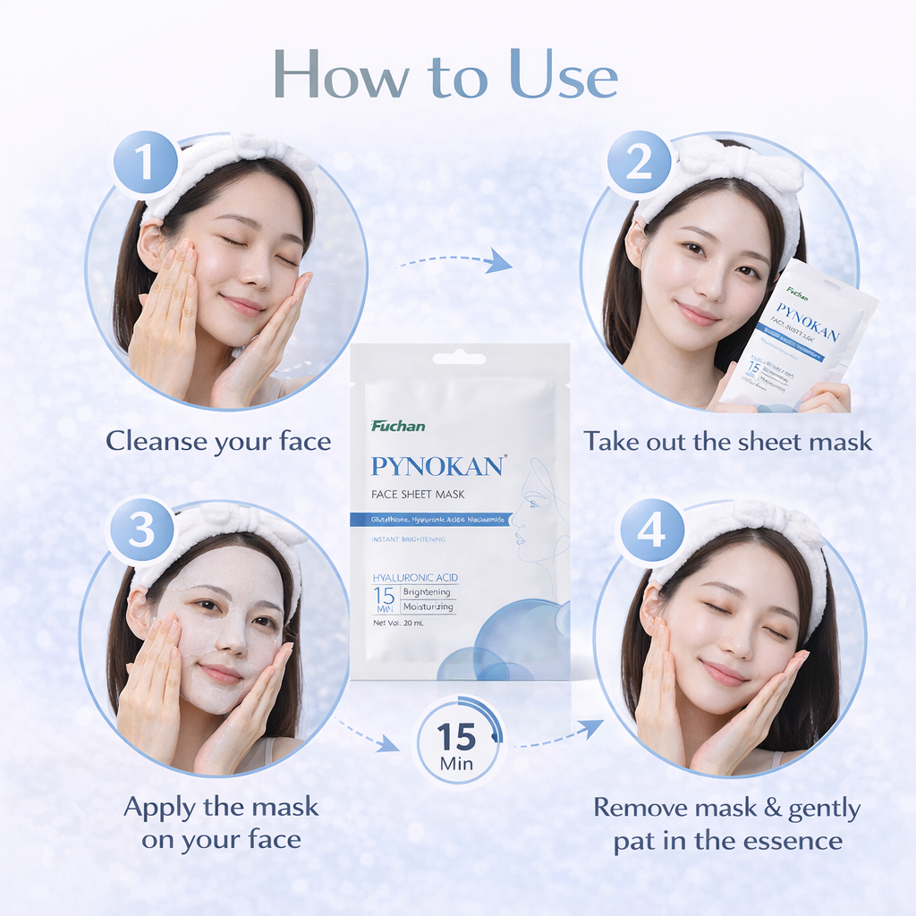 Pynokan Face Sheet Mask Pynokan Face Sheet Mask