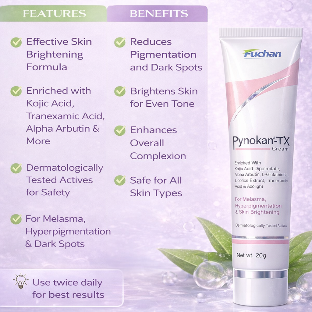 Pynokan TX Cream | Pynokan-TX Cream For Melasma & Hyperpigmentation
